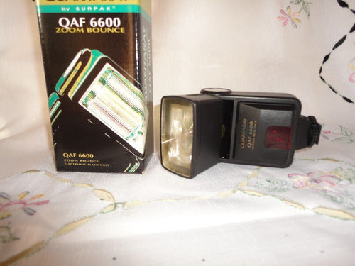 Flash Sunpack Quantaray Qaf-6600 C/ Zoom $ 5000 Apto Digital 0