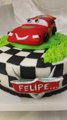 Deleitarte Torta Decorada Cars 1