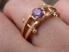 Luli Ring Plated 18k Gold Spanish Zirconia Quality Gran 1