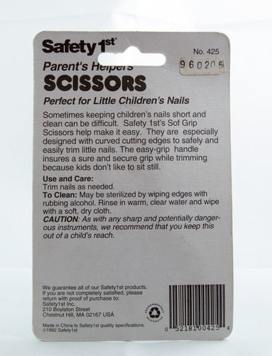 Safety 1st Baby Scissors 1