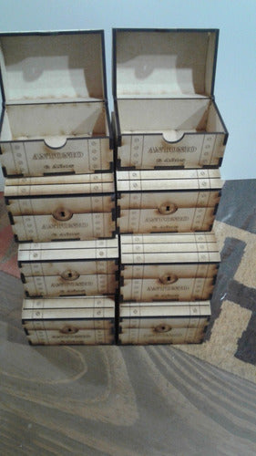 40 Wooden Souvenir Chests Boxes Fib 10 x 7 x 7cm Plus 1 15x10x10 3