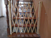 Puerta Plegable Madera Escalera Protección Bebes Barrera 1