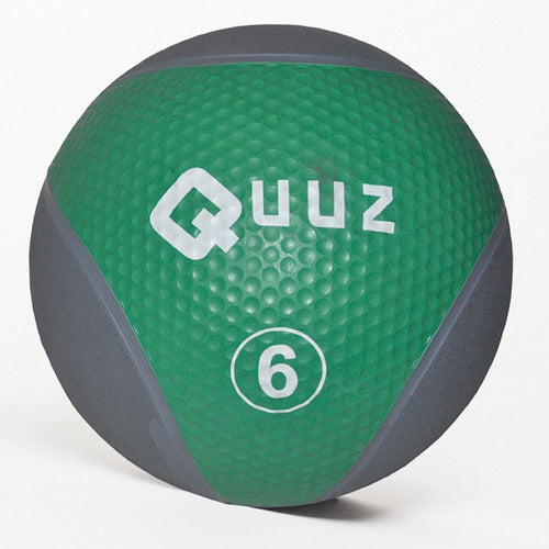 Pelota Medicinal - Medicine Ball Con Pique 6 Kg Quuz 0