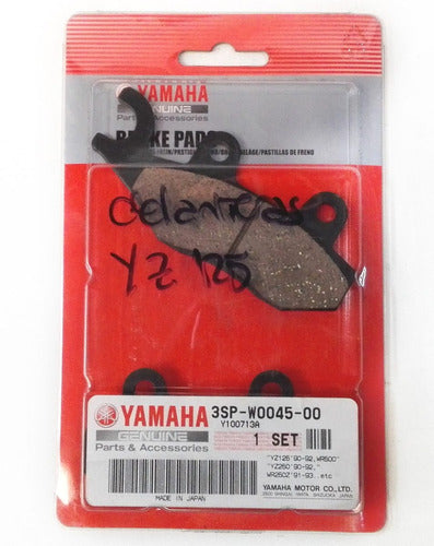 Yamaha Front Brake Pads Yz 125 1990-1992 Original 0