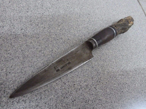 Antiguo Cuchillo El Chajá Tandil Verijero Daga Facón 1