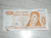 Billete  De 1 Peso Argentino, Década Del 80 0