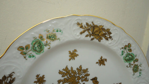 Exclusivo Plato Porcelana Bavaria Antiguo Rococo Vealo 1