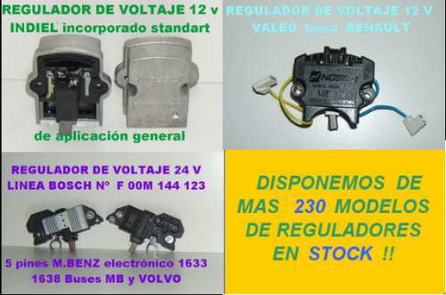 Regulador Voltaje Alternador Maf 12 Volts Universal Mecánico 3