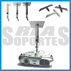 Soporte Para Techo 30 Cms Video Proyector Multimedia Lcd Dlp 0