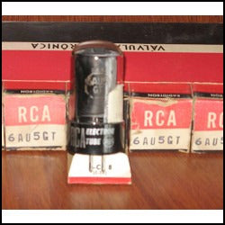 Vacuum Tube 6AU5 GT (NOS) Electronic Valve by RCA 0