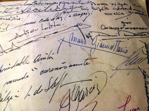 Buque Tacoma Alemania Graf Spee Cruce Ecuador Firmado 4