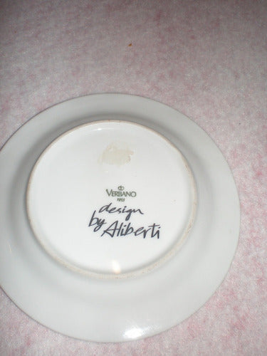 Cenicero De Porcelana Verbano Con Publicida Elcano Grill 1