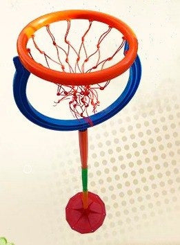 Aro De Basket De Pie Tenisol Incluye Red Y Pelota Basquet 3