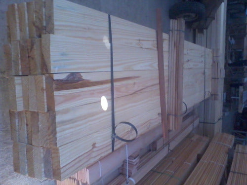 Dried and Planed Pine Beam 2x6x4.8m Length (Now In Stock) 2