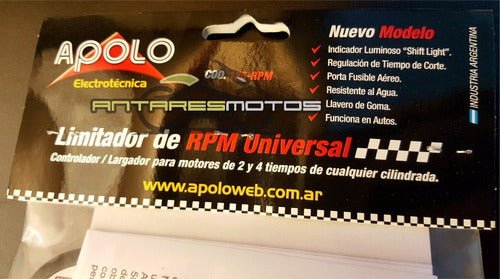 Apolo Corte Rpm Universal Para Autos Con Pulsador Regulable 4