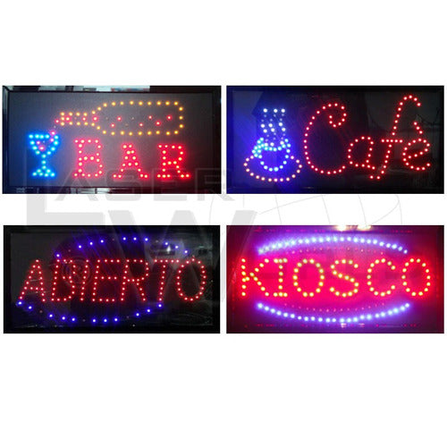 Led Sign Cartel Wifi Luminoso Con Movimiento Llamativo 48x25cm 2