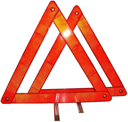 Mandatory Reflective Triangle Signal - Emergency Car Beacon 0