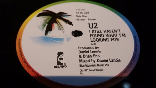 U2 I Still Haven't Found What I'm Looking For Vinilo Uk Joya 1