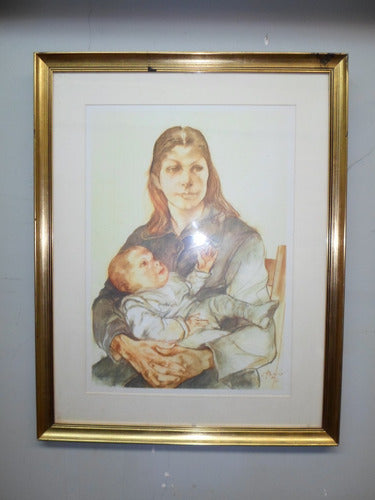 Carlos Alonso Maternidad 1976 Quality Print for Framing 3