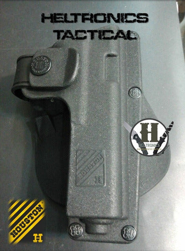 Pistolera Houston Plastic Rp-c P/ Armas C/ Laser O Linterna 3