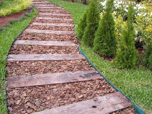 Forestal Quebracho Durmiente De Quebracho Blanco En Tabla Para Camino Jardin 1