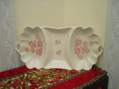 Fuente Copetinero Japones Porcelana Antiguo Con Flores Vealo 0