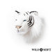 Cabeça De Pelúcia Tigre Branco Wild & Soft Bb-004 1