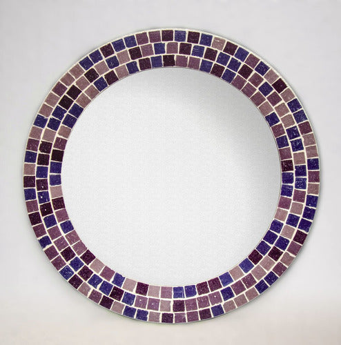 Round Mosaic Mirror 50cmø / Bathroom, Living Room, Dining Room 5