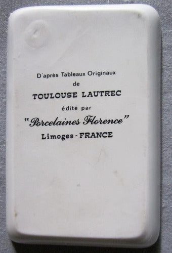 Despojador  Porcelana Francesa Limoges Toulouse Lautrec 1