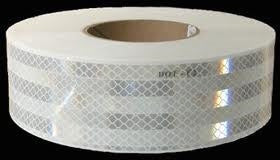 Generic White Reflective Safety Tape 5cmx1m A122 2