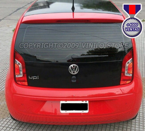 Oracal Glossy Black Vinyl for Car Roof 3