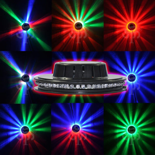 Luces Led Audioritmico P/discoteca Fiesta Efecto Ufo Novedad 1