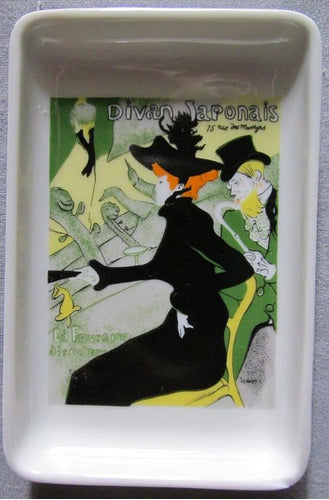 Despojador  Porcelana Francesa Limoges Toulouse Lautrec 0