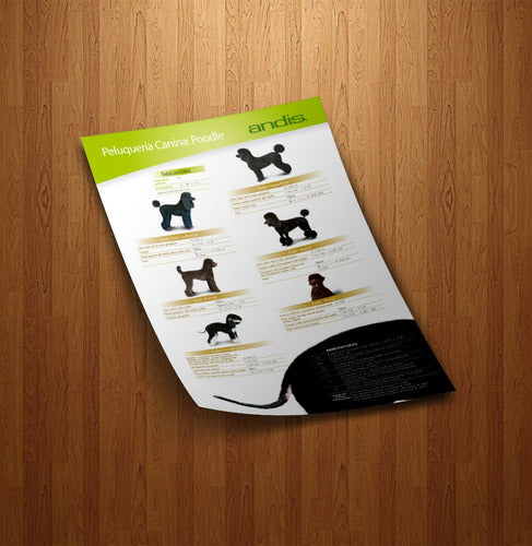 Andis Poodle Use Guide for Canine Grooming 1