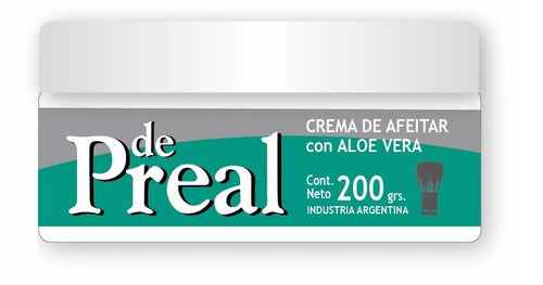 De Preal Aloe Vera Shaving Cream 200g Official Distributor 0