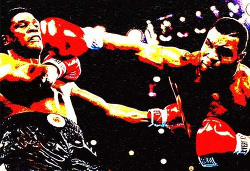 Boxeo - Mike Tyson - Lamina 45 X 30 Cm. 0