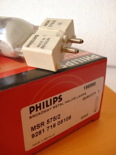 Lámpara  Msr 575 / 2  W.  Philips 1