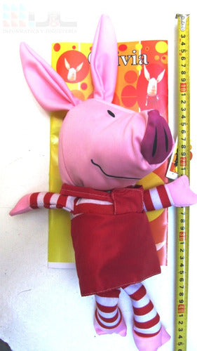 Plush Pig Olivia - 48 cm !! Unique, Check It Out 5