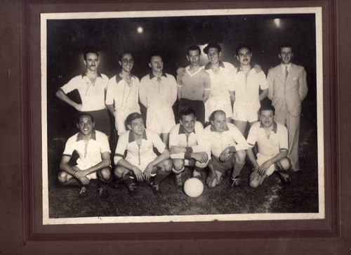 Foto Antigua Equipo Futbol Año 1941 23,5 Cm. X 17,5 Cm. 0