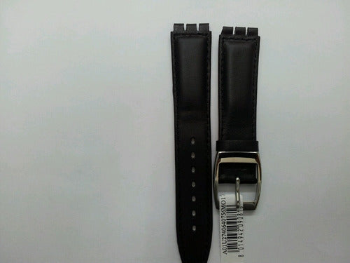 Morellato Watch Band for Swatch 2740.56 Black Satin 2