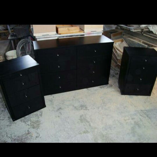 Bedroom Set: Dresser and Nightstands 2