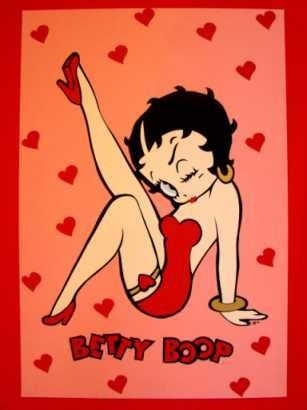 Betty Boop - Classic Drawings - Comics - 45x30 Cm Print 0