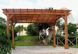 Wooden Beam Pergola for Pergolas / Pergola Roof 3