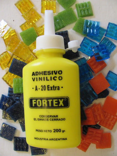 Cola Vínilica Fortex Pico Vertedor 200gr - Venecitas Mosaico 3