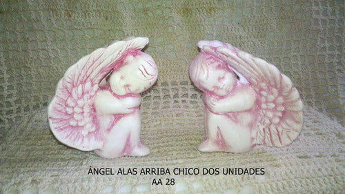 Ceramic Praying Angel 14 cm Tall 5