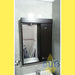 White Lacquered Bathroom Vanity Mirror with Light 60x70 3