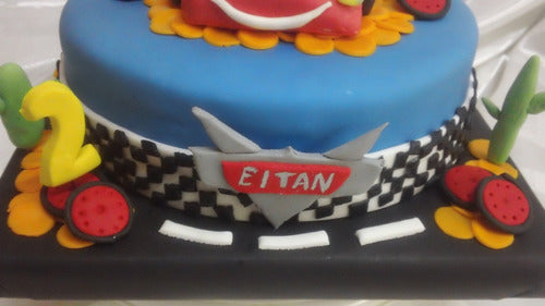 Deleitarte Torta Decorada Cars 4