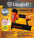Lüsqtoff 9040 2-in-1 Pneumatic Nailer & Stapler with 9040 Staples and 20mm Nails by La Cueva 4