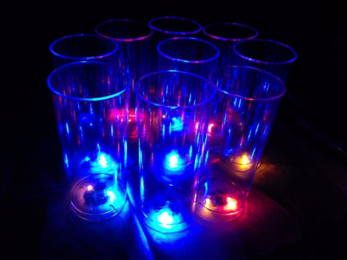 150 Long Drink Luminous Glasses with 3 LEDs Each 1
