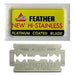 200 Feather Double Edge Razor Blades - Japanese Stainless Steel 2